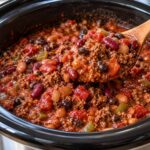 Easy Dump-and-Go Ground Beef and Bean Chili
